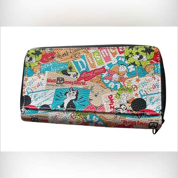 Colorful Disney Character Wallet Zip Around - Picture 2 of 4